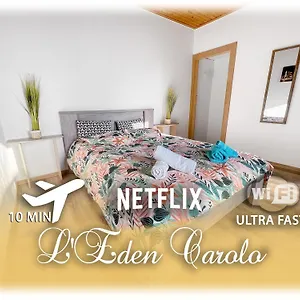 Apartment L'eden Carolo - Netflix, Wi-fi, 10min Aeroport, Parking Gratuit, Dampremy